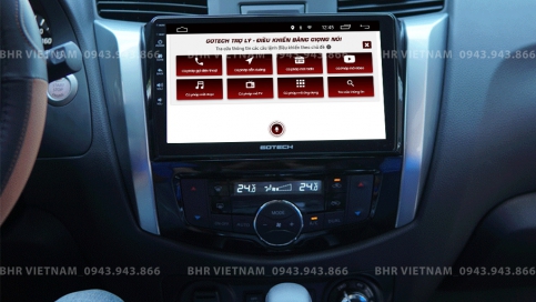 Màn hình DVD Android xe Nissan Navara 2016 - 2020 | Gotech GT8 Max